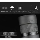 TM2 10-30X50 Continuous Zoom Single Tube HD High Magnification Telescope