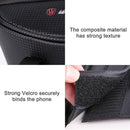 WHEEL UP Anti-splashing Touch Screen Bicycle Mobile Phone Bag Mountain Bike Front Beam Bag Riding Handlebar Bag, Style:Black