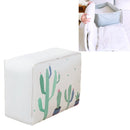 4 PCS Dust-proof and Moisture-proof Quilt Storage Bag Household Clothing Luggage Moving Packing Storage Bag(Cactus)
