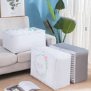 4 PCS Dust-proof and Moisture-proof Quilt Storage Bag Household Clothing Luggage Moving Packing Storage Bag(Cactus)