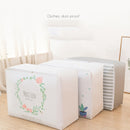 4 PCS Dust-proof and Moisture-proof Quilt Storage Bag Household Clothing Luggage Moving Packing Storage Bag(Cactus)