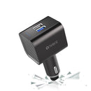ONVENT Three In One Car Safety Hammer + Car Charger + Negative Ion Purification Function Charger