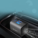 ONVENT Three In One Car Safety Hammer + Car Charger + Negative Ion Purification Function Charger