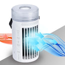 CF-002TR Mini Air Cooler Mini Air Conditioning Fan Portable Double Atomizing Tablet Humidifier