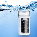 CF-002TR Mini Air Cooler Mini Air Conditioning Fan Portable Double Atomizing Tablet Humidifier