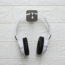 Metal Earphone Hook Headset Bracket Headset Display Stand, Hanger with Adhesive Stickers