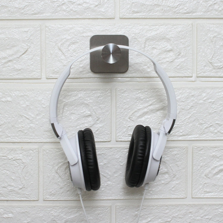 Metal Earphone Hook Headset Bracket Headset Display Stand, Hanger with Adhesive Stickers