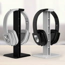 2 PCS Headphone Desktop Stand Display Shelf(White )