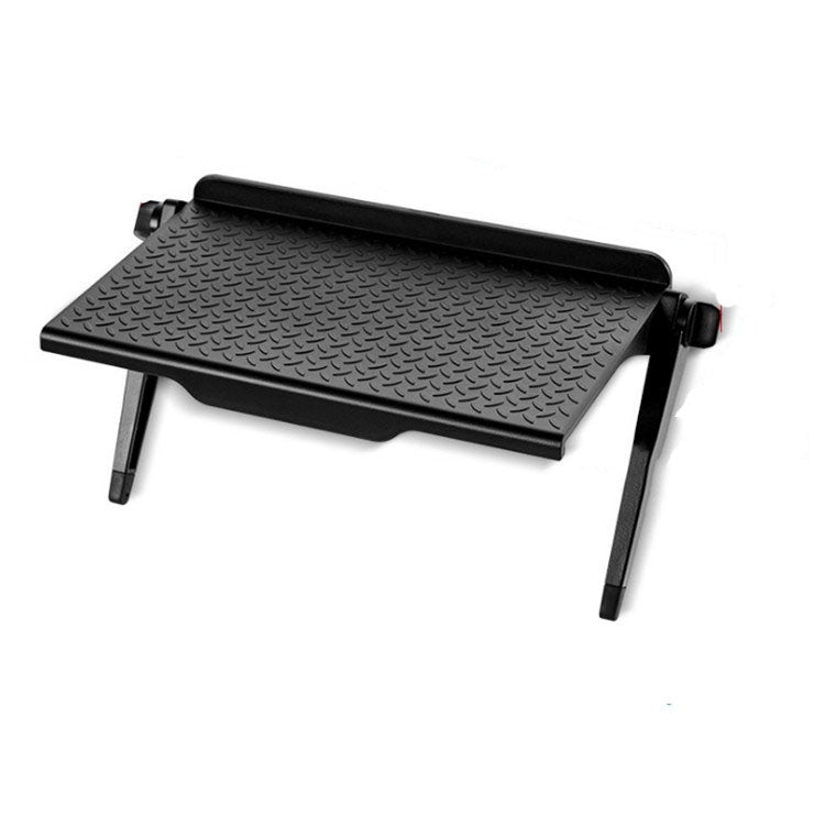 2 PCS Creative Multi-functional Storage Rack Computer Monitor Holder, Size:S(Black)