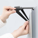 2 PCS Creative Multi-functional Storage Rack Computer Monitor Holder, Size:S(Black)