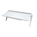 Creative Multi-functional Storage Rack Computer Monitor Holder, Size:L(White)