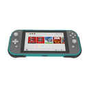 For Switch Lite Protective Shell Game Card Box Protective Sleeve Bracket Grip(Black and green)