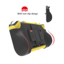 For Switch Lite Protective Shell Game Card Box Protective Sleeve Bracket Grip(Black and green)