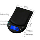 Precision Palm Scale Gold Silver Jewelry Scale Pocket Scale, Specification:200g/0.01g, Style:Without Battery