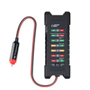 YAWOA BM420 12/24V Battery Tester Car Battery Tester Storage Battery Tester