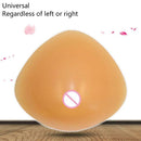 Triangular Concave Bottom Silicone Prosthesis Breast Postoperative Compensatory Breast, Size:600g(Complexion)