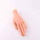 Manicure Practice Artificial Hand Model Simulated Hand Display Model, Style:Positionable