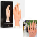 Manicure Practice Artificial Hand Model Simulated Hand Display Model, Style:Positionable