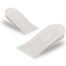 10 Pairs JF101 Invisible Transparent Silicone Heightening Pad Heel Heightening Insole Shock Absorption Half Pad, Specification:One Layer(Gray)