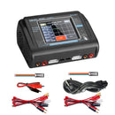 HTRC T240 Touch Balance Model Airplane Lithium Battery Charger Remote Control Car Toy B6 Charger, EU Plug