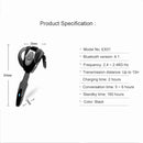 ex-01 Bluetooth 4.1 Business Hanging Ear Bluetooth Earphone(Black)