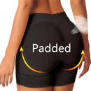 Beautiful Buttocks Fake Butt Lifting Panties Buttocks Lace Shaping Pants, Size: XXXL(Black)