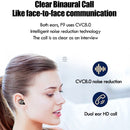 F9-10 IPX7 Waterproof Bluetooth Earphone with Magnetic Charging Compartment & Three LED Digital Display(Black )