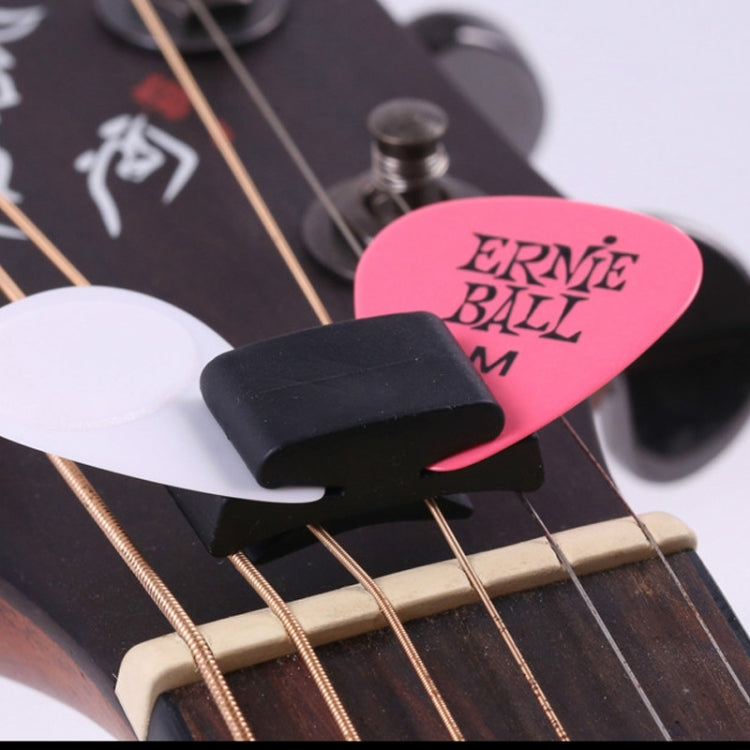 30 PCS Alice A010CP Tubber Guitar Pick Cip and String Head Clip(Black)