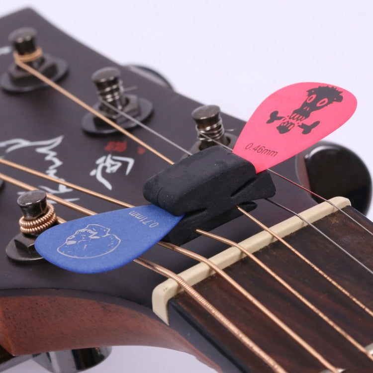 30 PCS Alice A010CP Tubber Guitar Pick Cip and String Head Clip(Black)