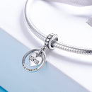 Mothers Day Gift S925 Sterling Silver Tribute To Mothers Love Beads DIY Bracelet Accessories, Style:Bead