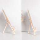 4 PCS Wooden Desktop Mobile Phone Ipad Stand Flat Folding Mini Easel, Colour: Large