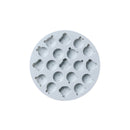 10 PCS Round Cartoon Soft Candy Jelly Steamable Silicone Mold Ice Cream Chocolate Dripping Mold, Style:Bunny Bear(Blue)