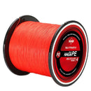 Seaknight Fishing Line 300M Braided Line Main Line 4 Braid, Line number: 3.0(Red)