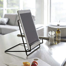 Desktop Folding Bookshelf Home Music Stand Phone Tablet Stand(Black)