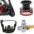 SeaKnight MORPH Carbon Braking Force Lure Fishing Reel Long Cast Fishing Reel Spinning Wheel Manual Fishing Gear, Specification:3000