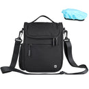 Rhinowalk Bicycle Front Bag Large Capacity Multi-function Handle Bag Folding Bike Electric Bicycle Bag(Full Black)