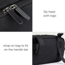 Rhinowalk Leisure Bike Front Bag Small Storage Bicycle Handlebar Bag Travel Storage Commuter Bag(Black)