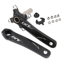 JIANKUN IXF Mountain Bike Hollow Crank Modified, Style:Left and Right Crank(Black)