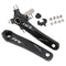 JIANKUN IXF Mountain Bike Hollow Crank Modified, Style:Left and Right Crank(Black)