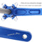 JIANKUN IXF Mountain Bike Hollow Crank Modified, Style:Left and Right Crank(Black)