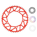 Litepro LP Positive and Negative Teeth Single Disc 130MM BCD Folding Bicycle Sprocket Wheel, Specification:58T(Red)