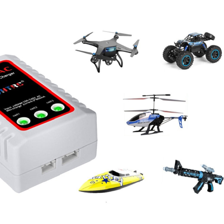 HTRC B3AC 2-3S Model Airplane Lithium Battery Charger Electric Toy Charger, US Plug