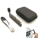 Mountain Bike 36-tooth Mini Ratchet Wrench Set Combination Repair Tool