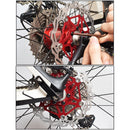 SNAIL FD-01 Mountain Bike Floating Disc Bicycle Brake Pad Six Nail Brake Disc, Size:160mm, Color:Black