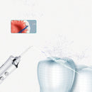 Electric Tooth Punch Dental Scaler Water Floss Household Portable Oral Cleaning Machine(Blue)