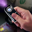 K300 Multifunctional Infrared Detector Ziguang Banknote Detector Hotel Anti-snooping Detection Travel Compass Anti-lost Device(Rose Gold)