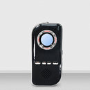 K300 Multifunctional Infrared Detector Ziguang Banknote Detector Hotel Anti-snooping Detection Travel Compass Anti-lost Device(Black)