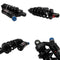 DNM RCP2S Mountain Bike Oil Spring Rear Shock Absorber Soft Tail Frame Rear Bladder, Size:240mm(With 24mm Bushing)