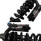 DNM RCP2S Mountain Bike Oil Spring Rear Shock Absorber Soft Tail Frame Rear Bladder, Size:240mm(With 24mm Bushing)