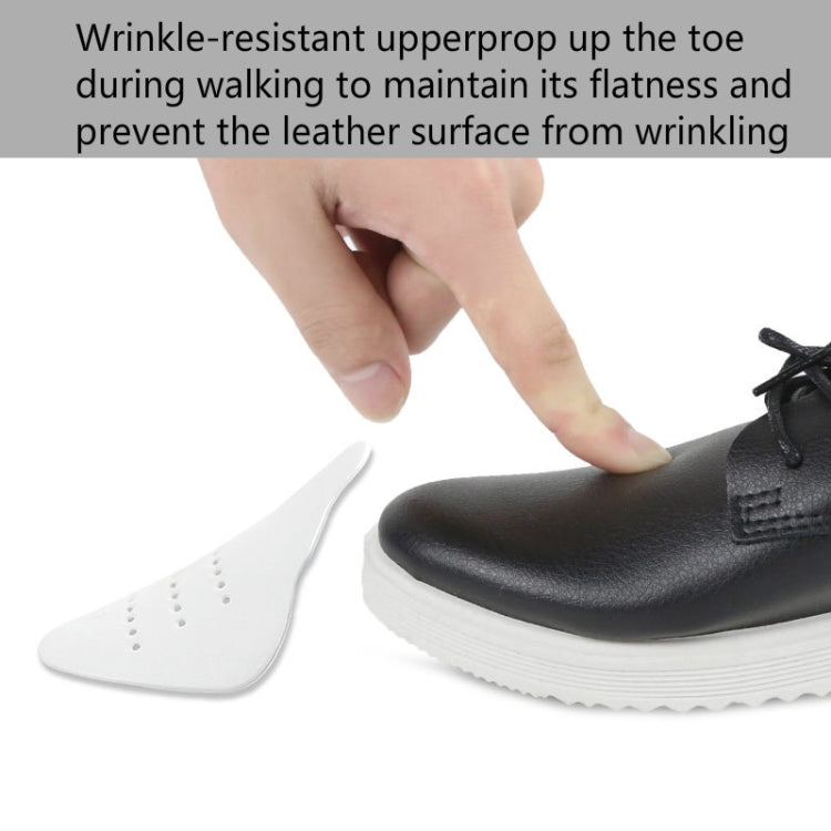 4 Pairs Shoes Head Anti-wrinkle Crease Sneaker Shield, Size:L (40-46)(Black)